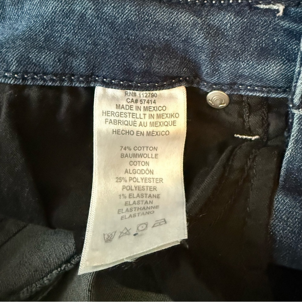 True Religion Becca Bootcut Jeans Size 27 Mid Rise Made in Mexico #204447 - Picture 11 of 12